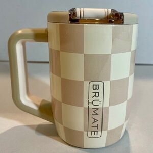 BruMate Müv 15oz, TAN CHECKER